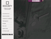 Tablet Screenshot of designity.fr